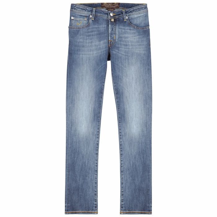 J622 Light Blue Slim-leg Jeans