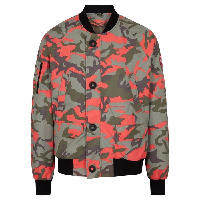 Faber Camouflage Shell Bomber Jacket