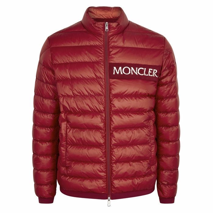 Neveu Red Quilted Shell Jacket