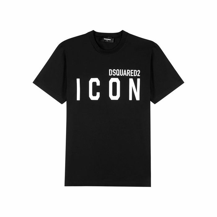 Icon Printed Cotton T-shirt