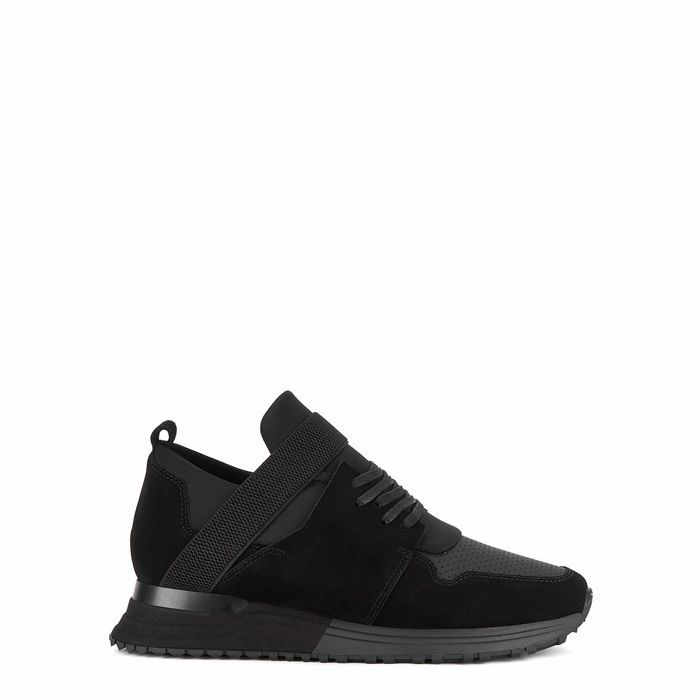Elast 2.0 Black Suede Sneakers