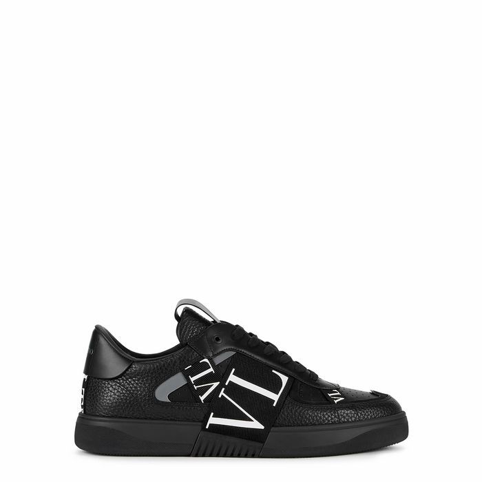 Valentino Garavani VL7N Black Leather Sneakers