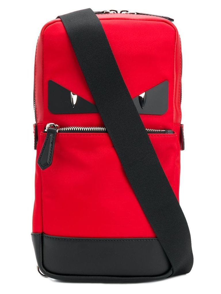 Fendi Bag Bugs crossbody backpack - Red