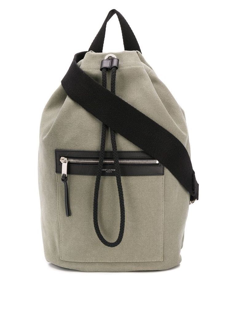 Saint Laurent City Sailor backpack - Green