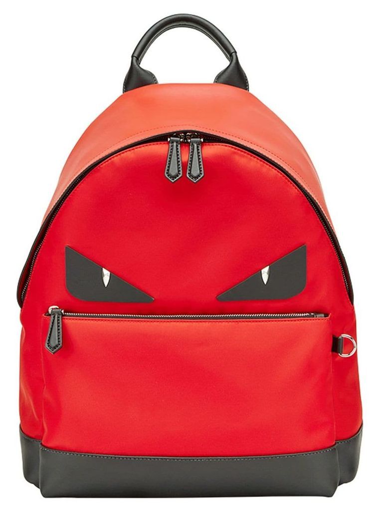 Fendi Bug Eyes backpack - Red