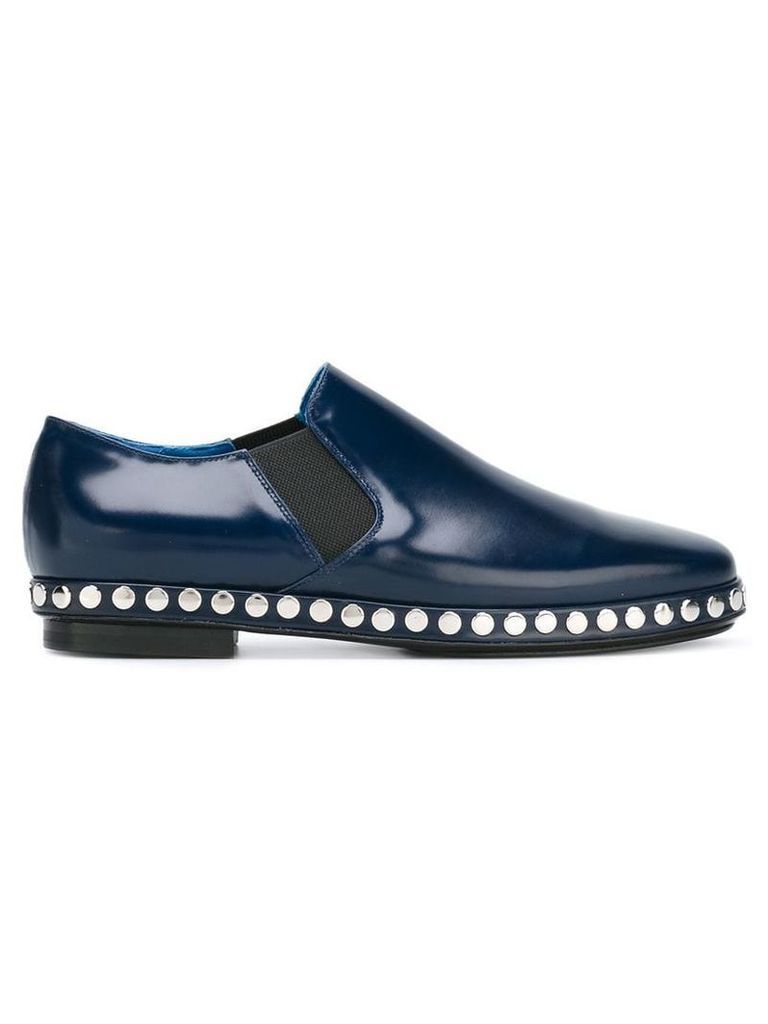 Kenzo studded slip-on shoes - Blue