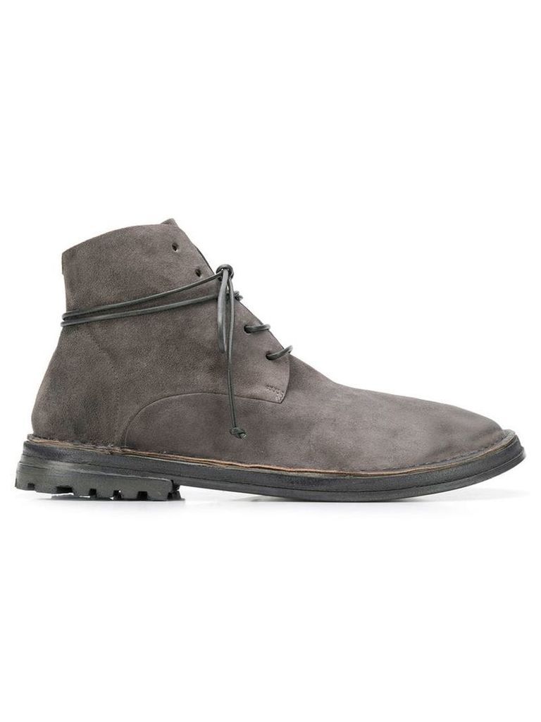 Marsèll flat lace-up boots - Grey