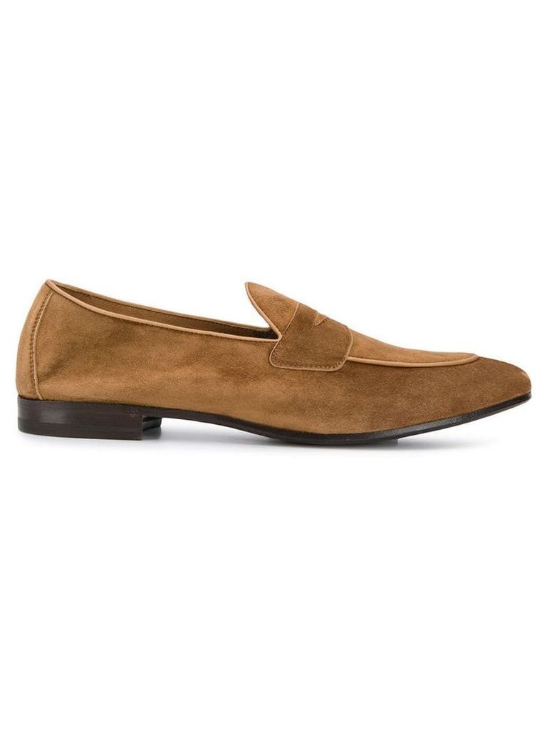 Henderson Baracco leather classic loafers - Brown