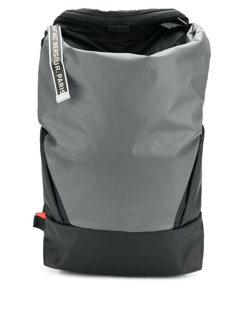 Côte & Ciel panelled backpack - Grey