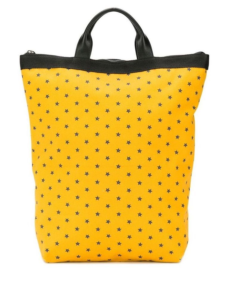 Fefè star pattern backpack - Yellow