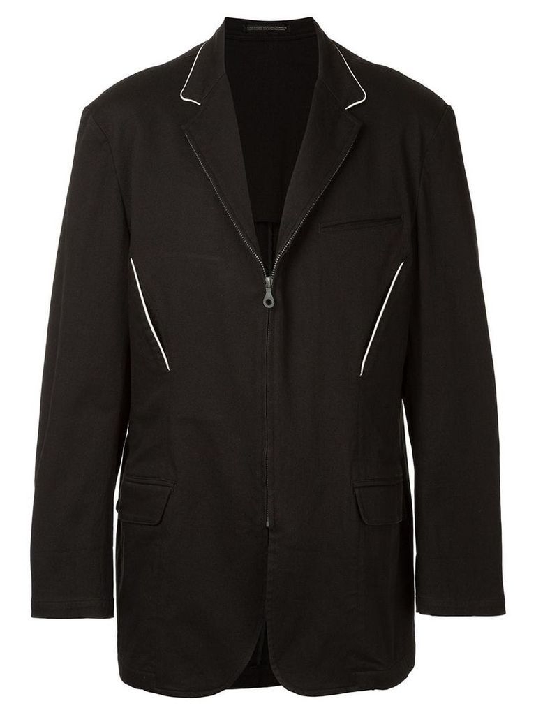 Yohji Yamamoto Pre-Owned zipped jacket - Black