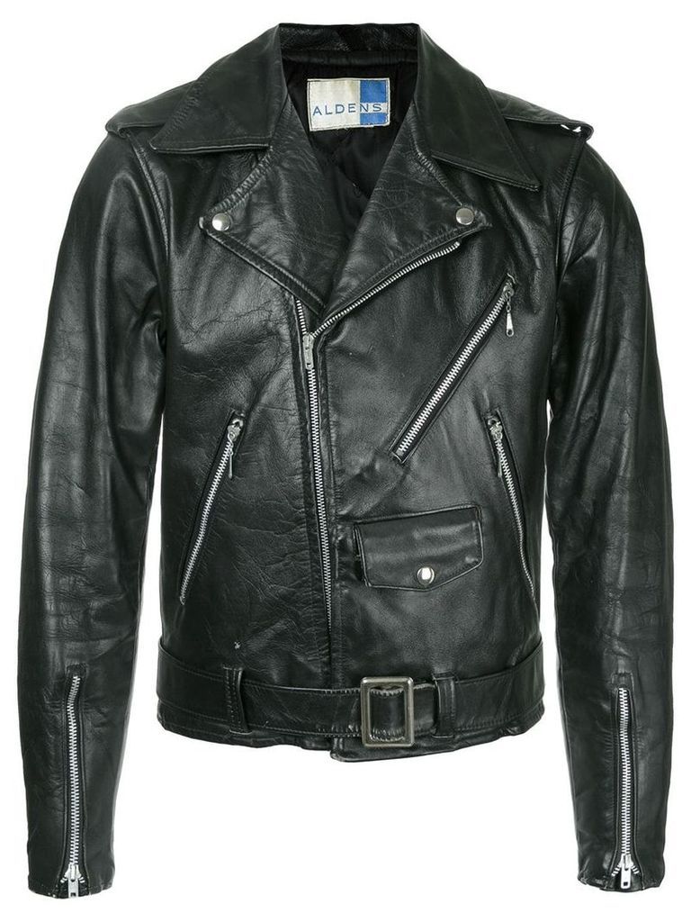 Fake Alpha Vintage 1960s motorcycle jacket - Black