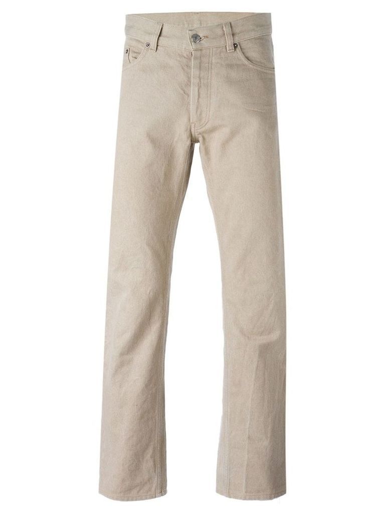 Helmut Lang Pre-Owned slim fit jeans - NEUTRALS