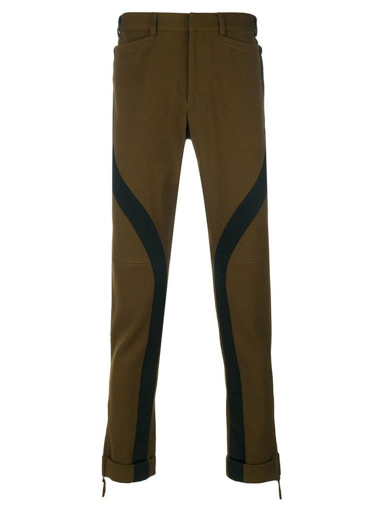 Jean Paul Gaultier Pre-Owned military trousers - Brown
