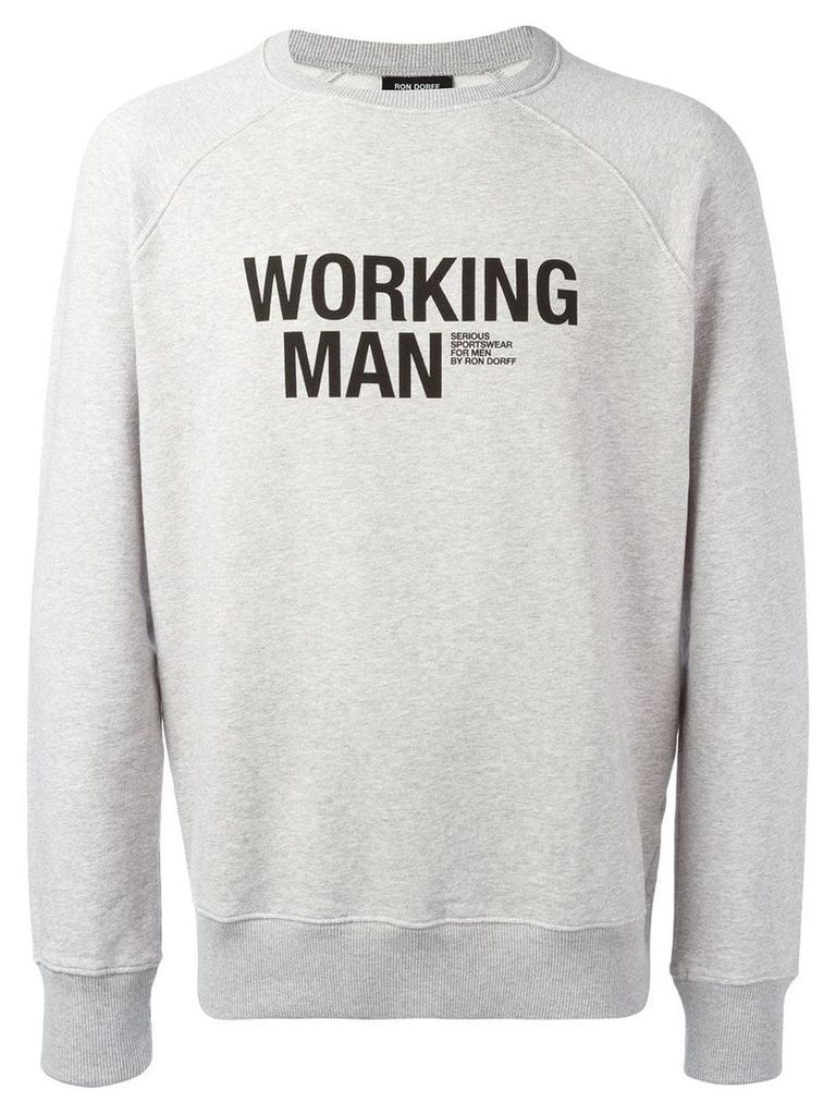 Ron Dorff Working Man sweatshirt - Grey