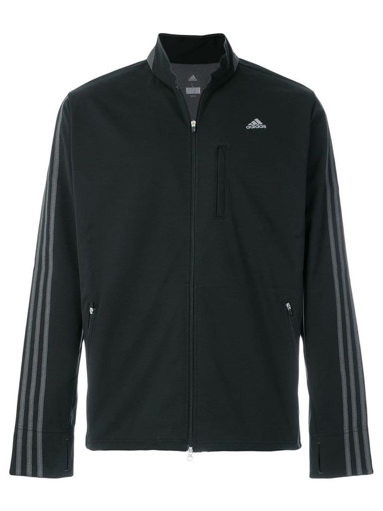 Adidas By Kolor stripe sleeve track jacket - Black