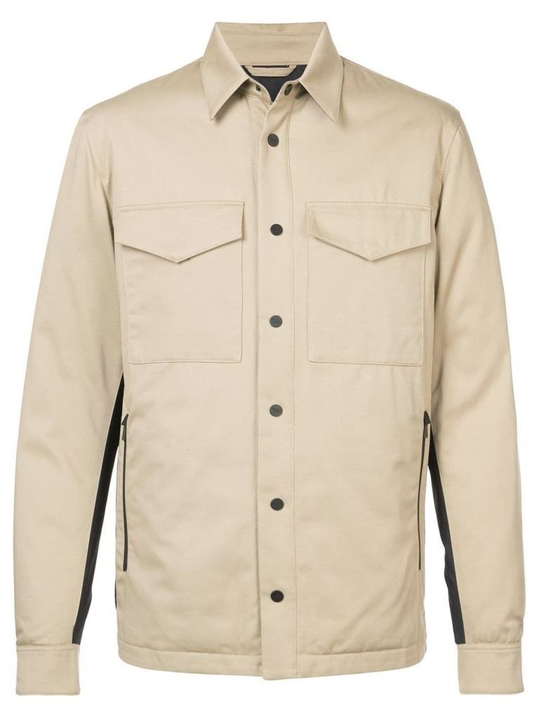 Aztech Mountain Traynor's down shirt jacket - Brown