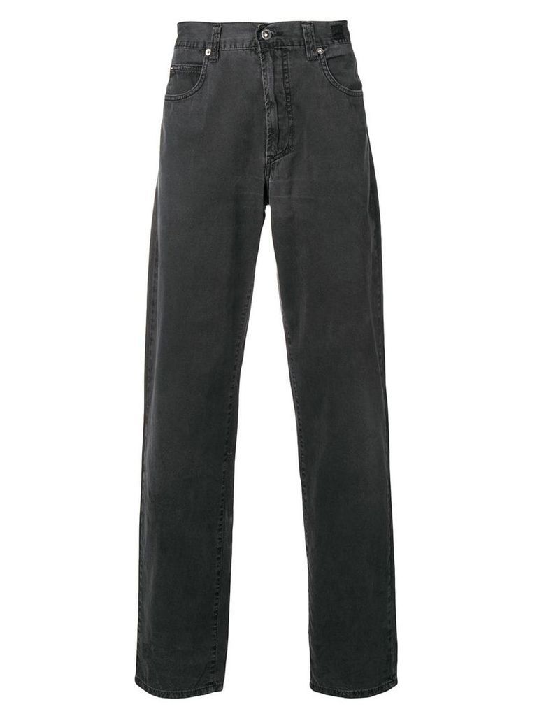 Versace Pre-Owned 1990's straight-leg jeans - Grey