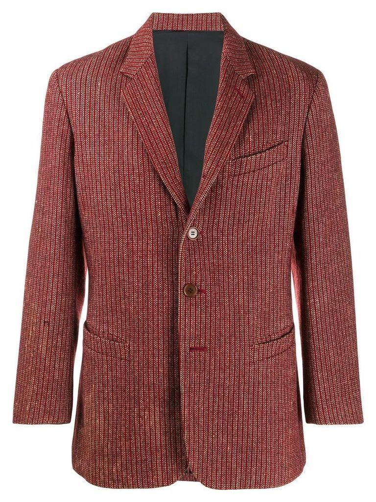 Jean Paul Gaultier Pre-Owned striped jacket - Red
