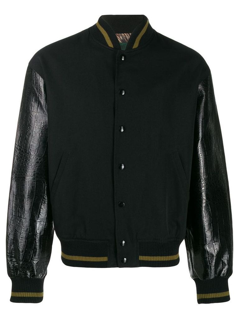 Jean Paul Gaultier Pre-Owned bomber jacket - Black