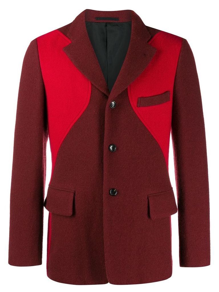 Comme Des Garçons Pre-Owned 2003's block colour jacket - Red