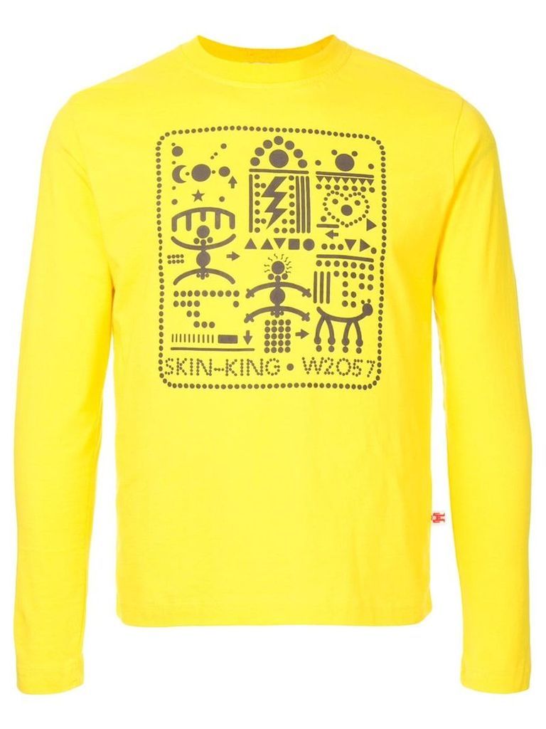 Walter Van Beirendonck Pre-Owned long-sleeved printed sweatshirt -