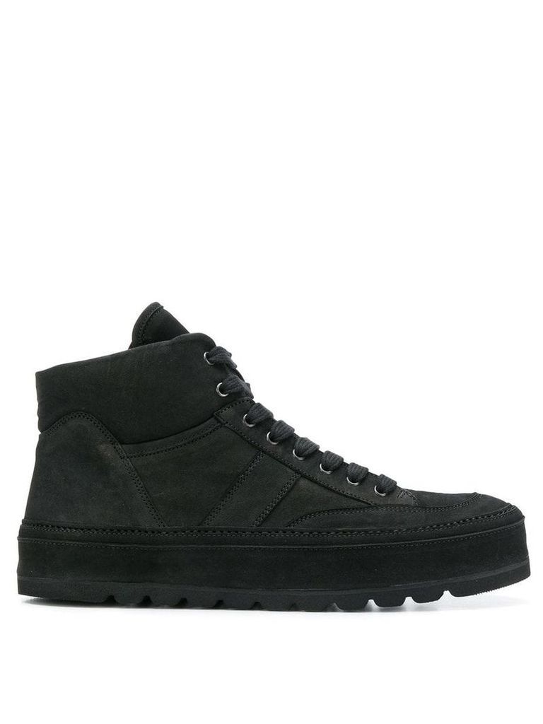 Ann Demeulemeester lace-up boots - Black