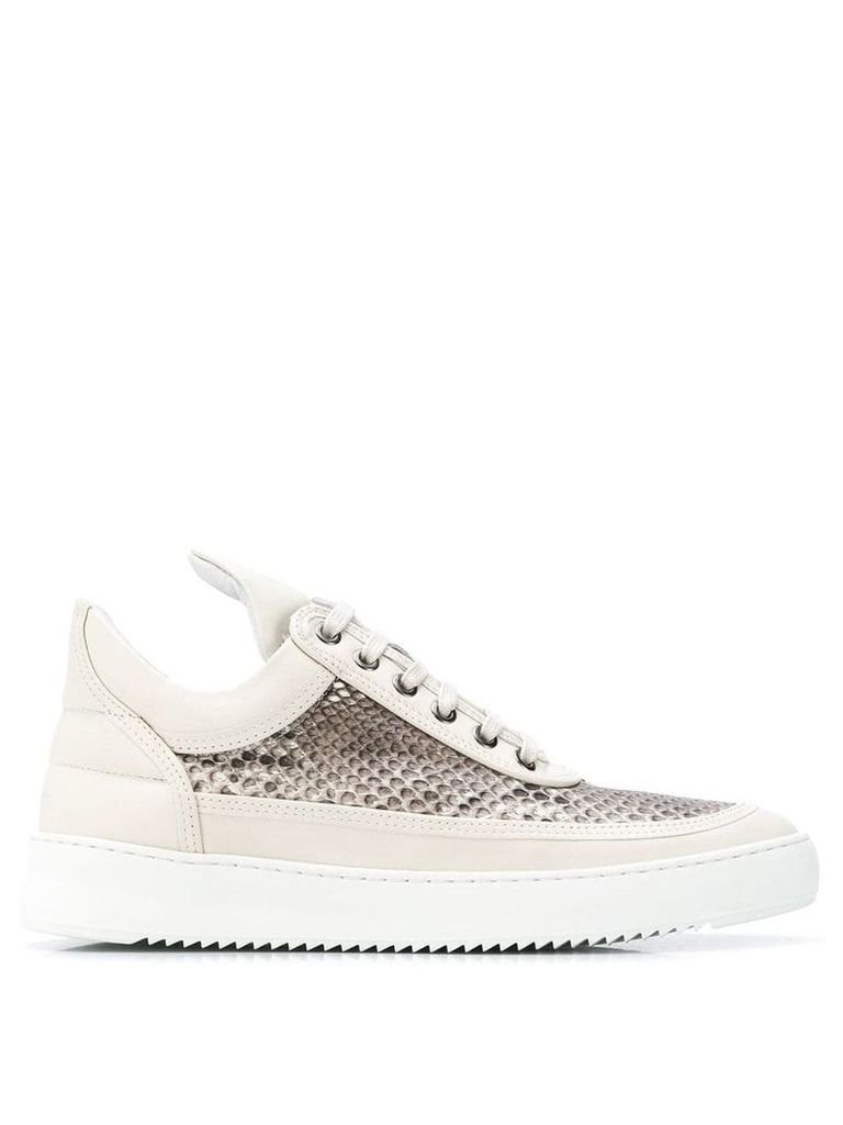 Filling Pieces panelled sneakers - Grey