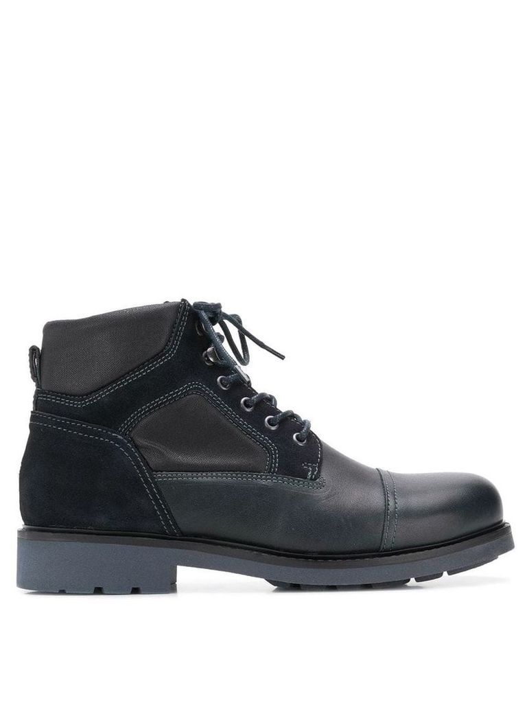 Tommy Hilfiger lace-up boots - Blue