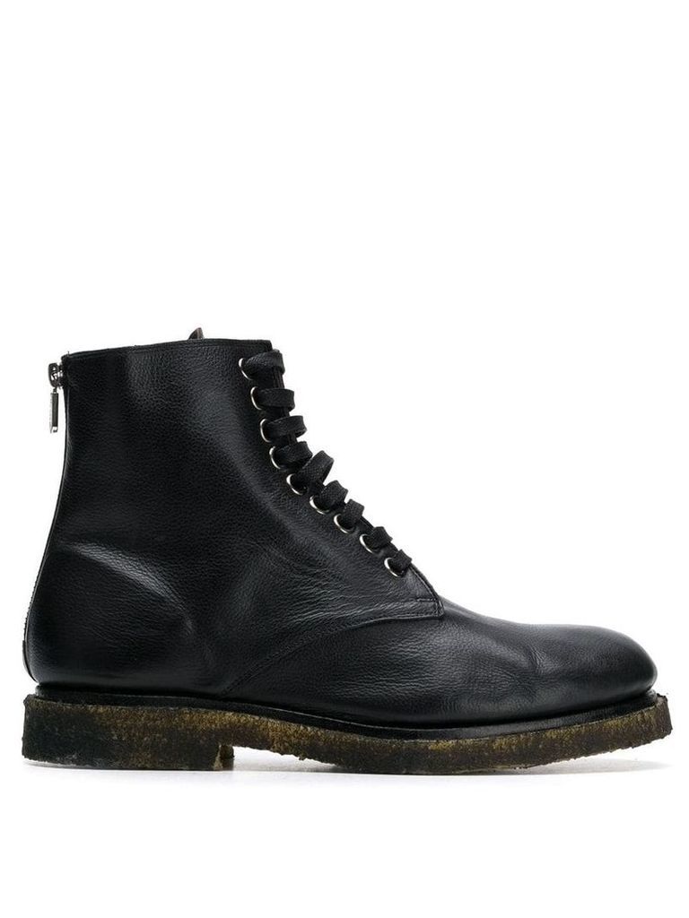 Rocco P. lace-up boots - Black