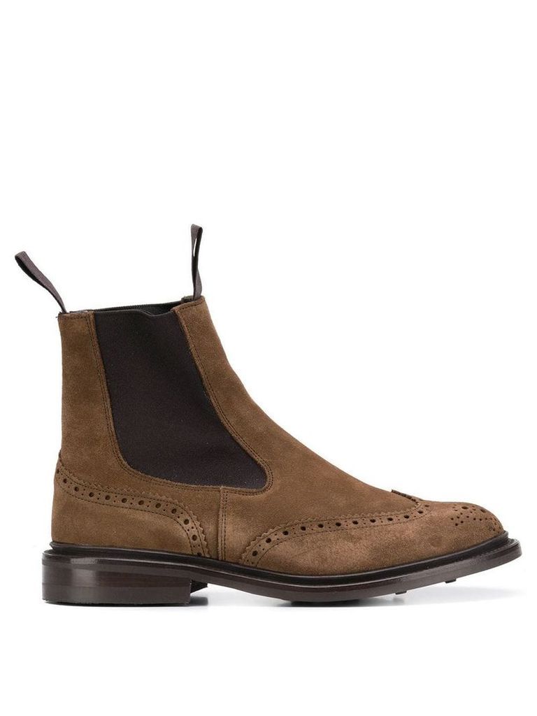 Trickers brogue boots - Brown