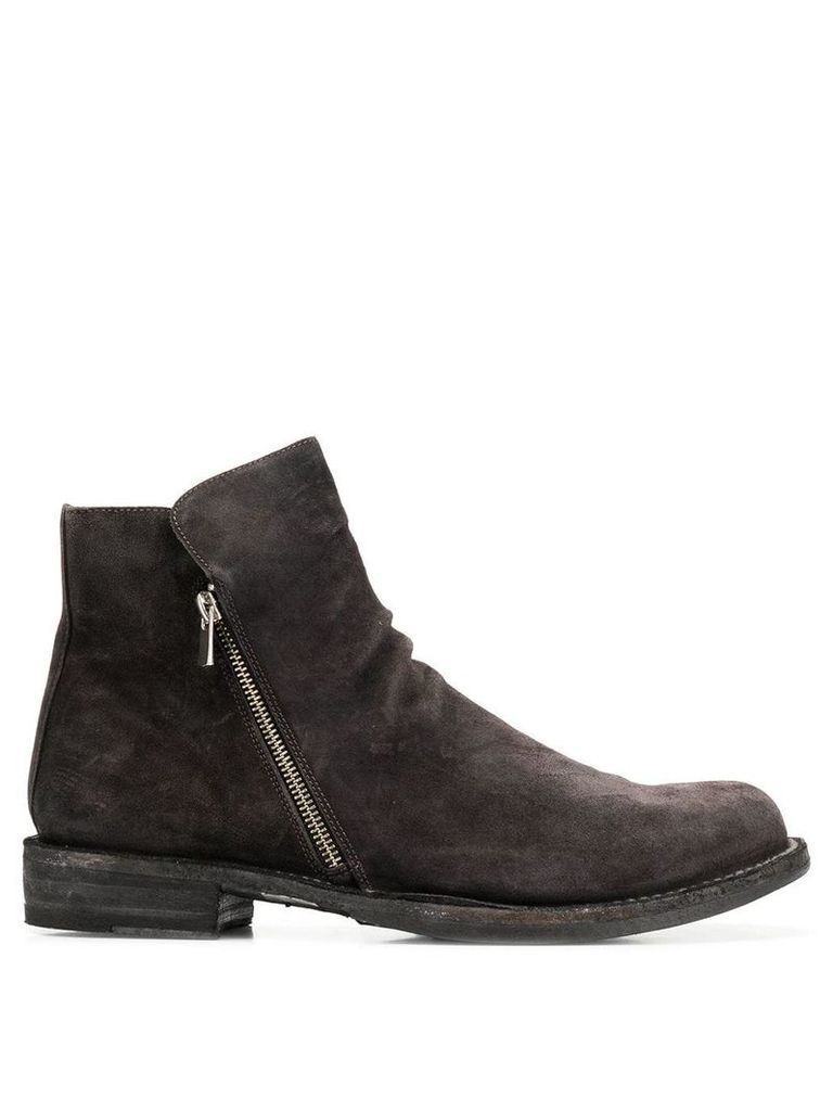 Officine Creative Ikon zipped ankle boots - Grey