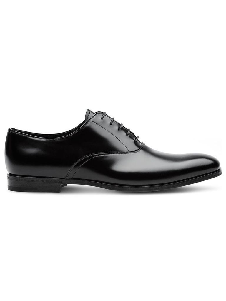 Prada Brushed leather Oxford shoes - Black