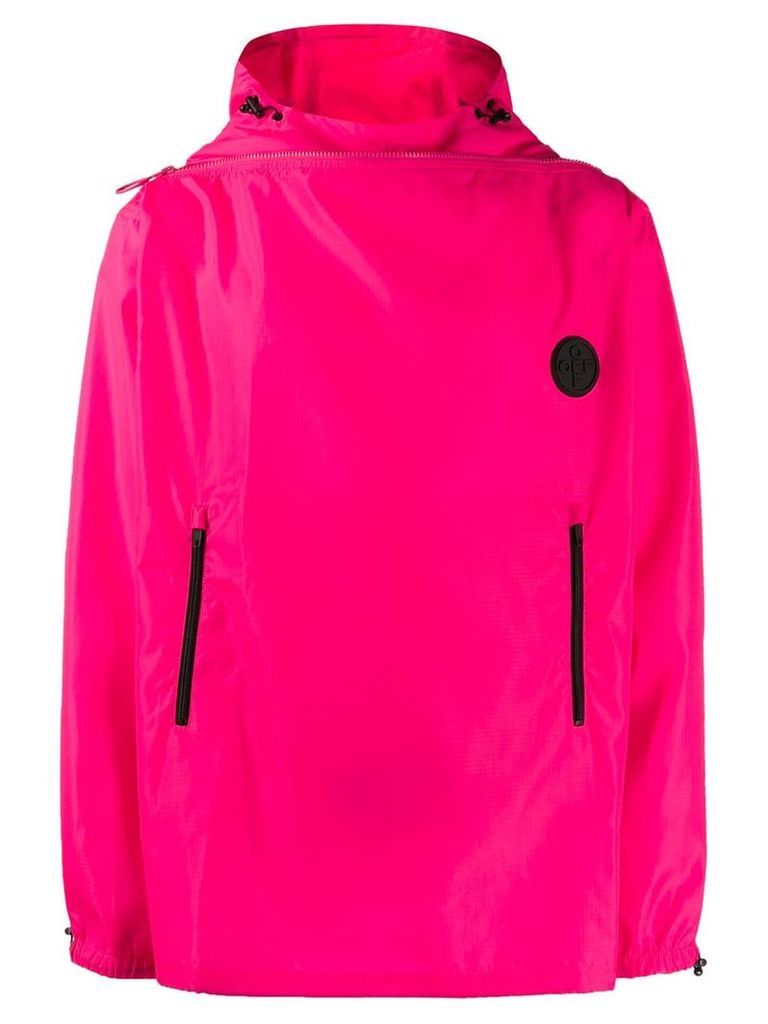 Off-White Packaway rain jacket - PINK