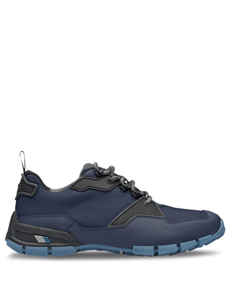 Prada Fabric and leather Crossection sneakers - Blue
