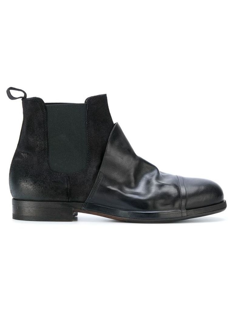 Ink contrast chelsea boots - Black