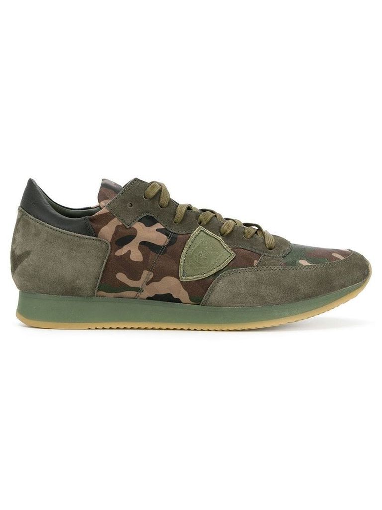 Philippe Model Paris Tropez camouflage sneakers - Green