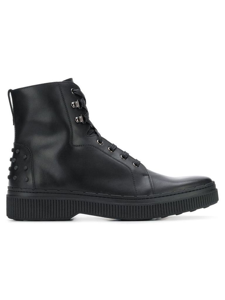 Tod's studded Gommino boots - Black