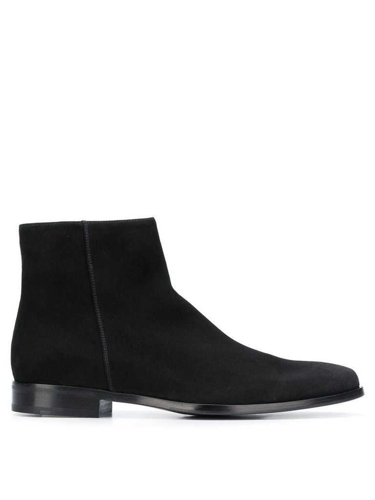 Prada side zip ankle boots - Black