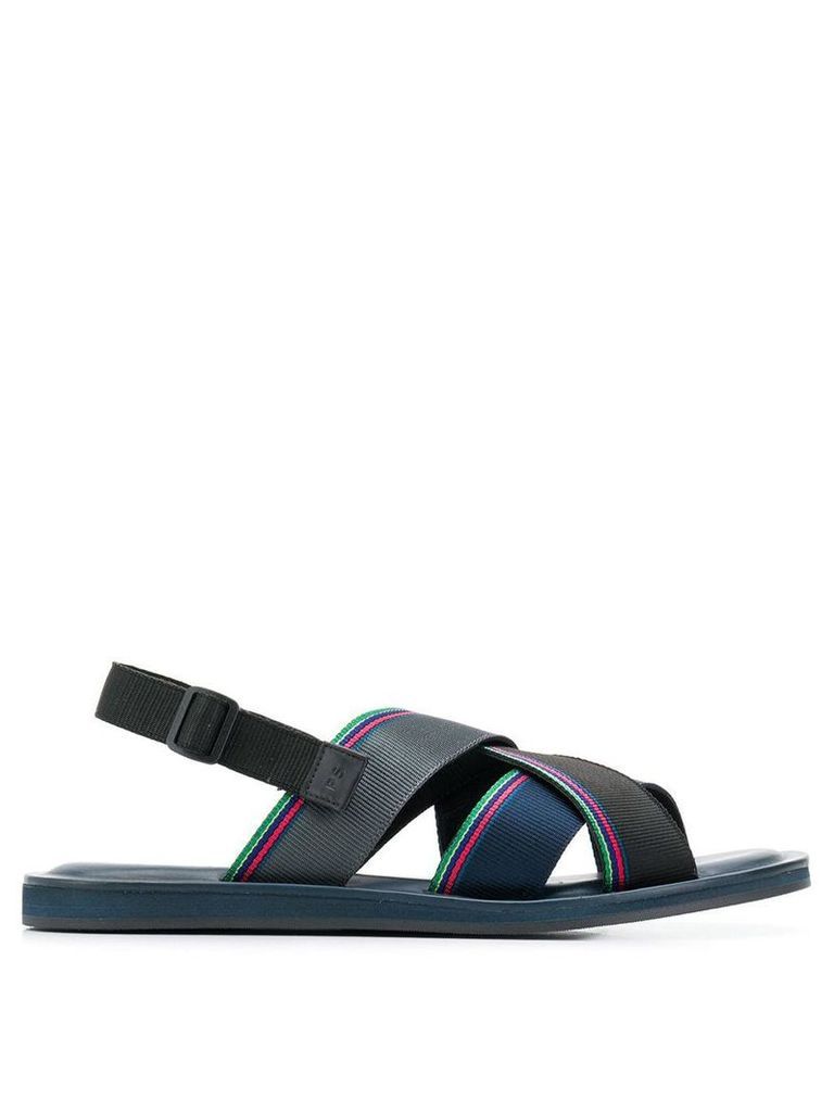 PS Paul Smith strappy sandals - Blue