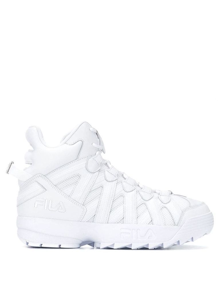 Fila chunky hi-top sneakers - White