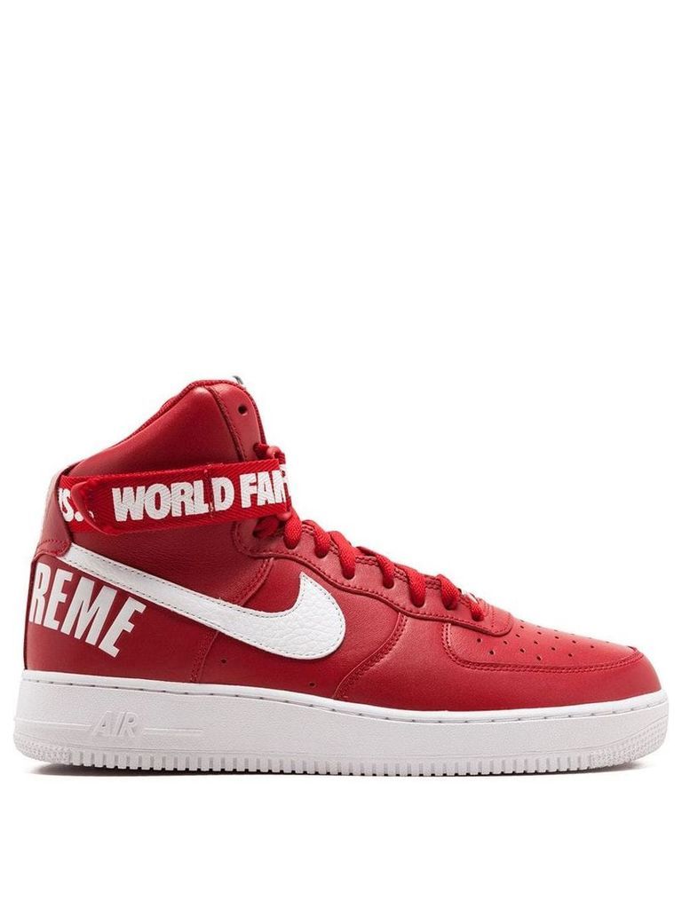 Nike x Supreme Air Force 1 High sneakers - Red