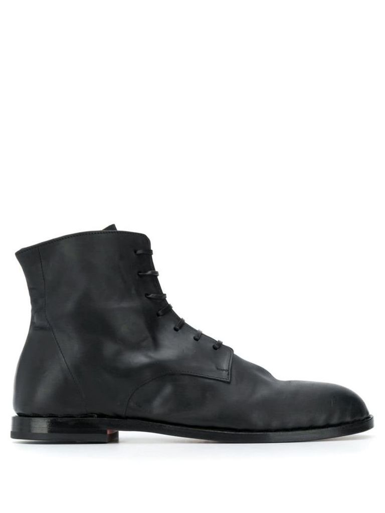 Measponte Acero lace-up boots - Black