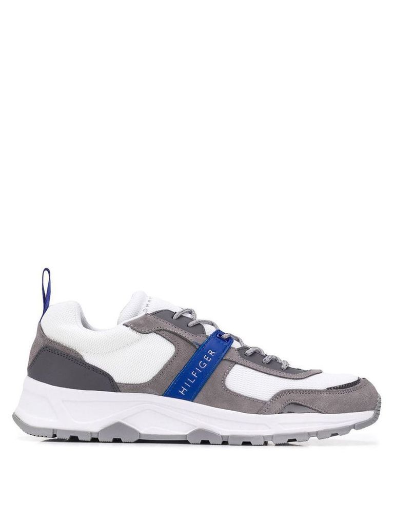 Tommy Hilfiger low panelled sneakers - White