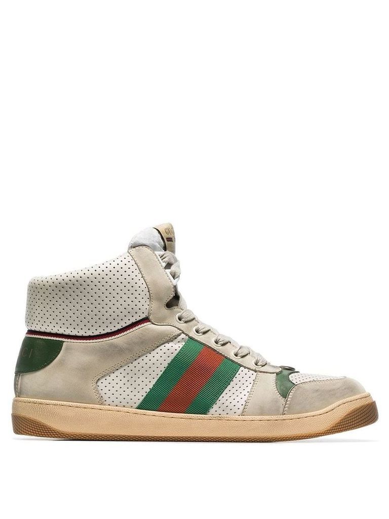 Gucci Virtus high-top sneakers - NEUTRALS