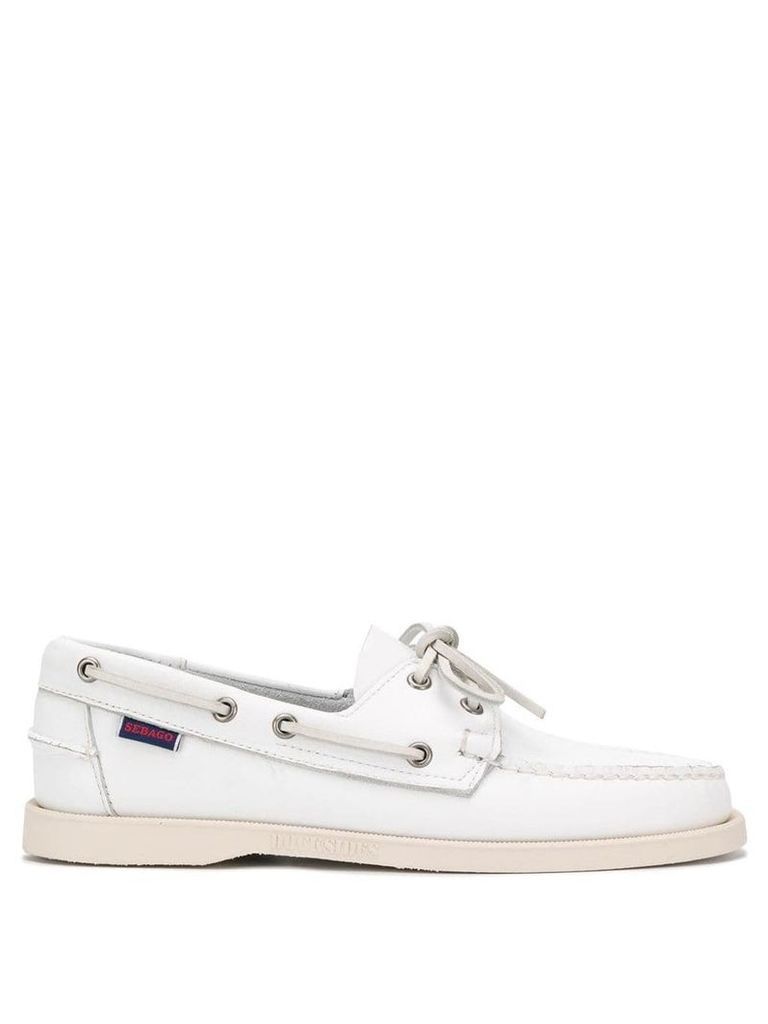 Sebago boat shoes - White