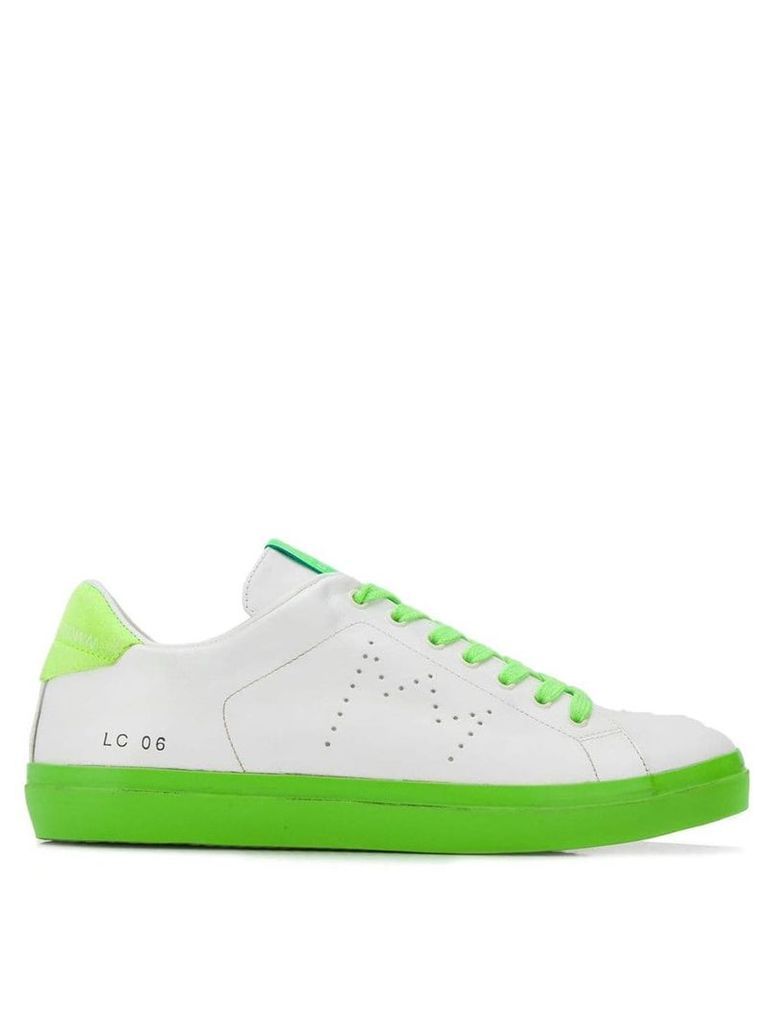 Leather Crown Iconic sneakers - White