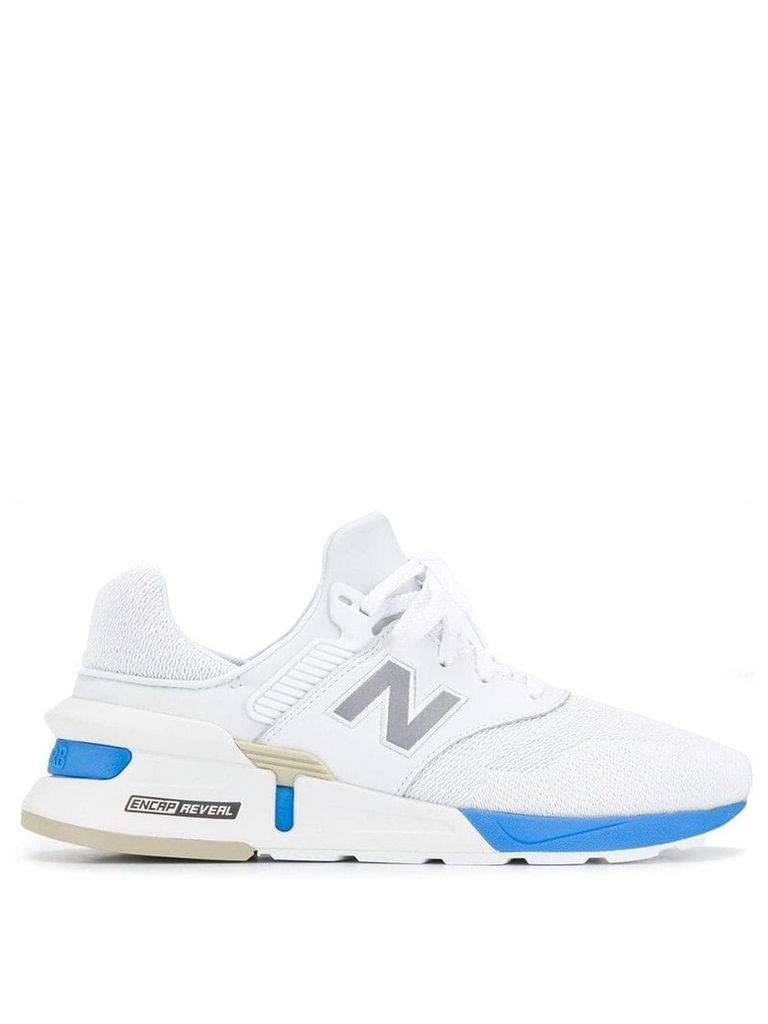 New Balance low lace-up sneakers - White