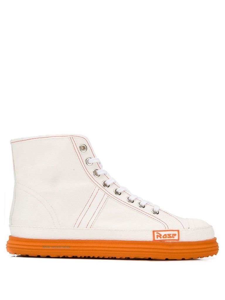 Martine Rose basketball boots - White
