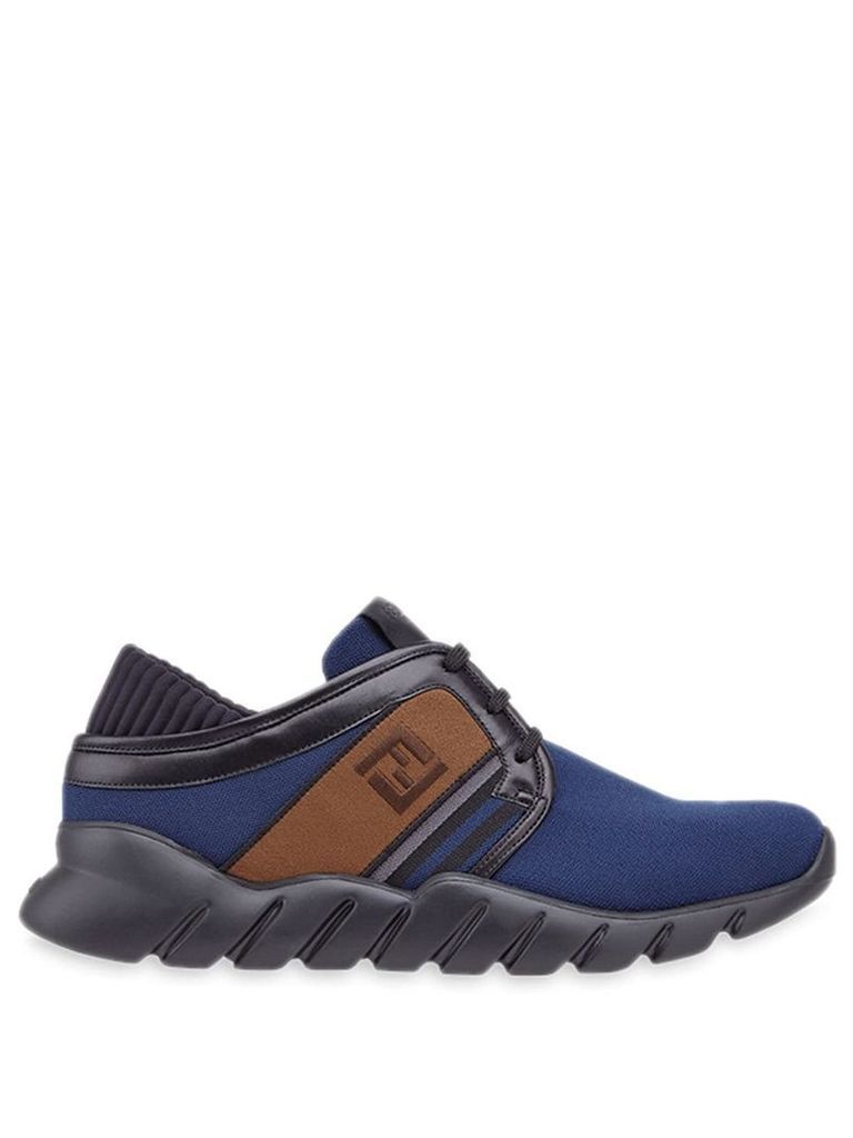 Fendi tech fabric sneakers - Blue